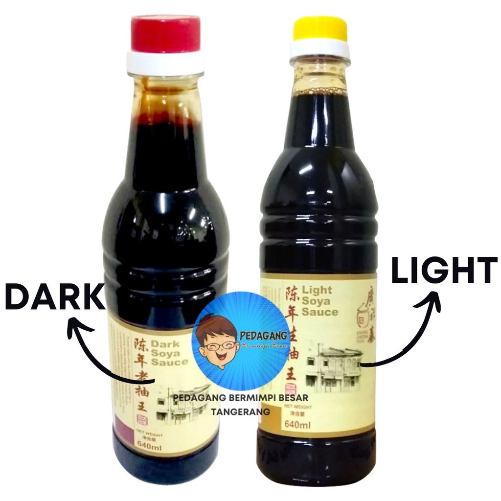 Jual KCT Light Dark Soya Sauce 640ml / Kwong Cheong Thye Soy Sauce