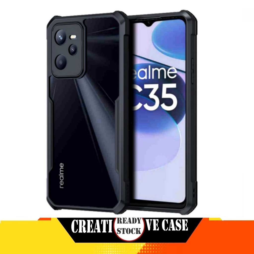 Custodia In Pelle Topme Per Realme C35 E Narzo 50A Prime – Portafoglio A Libro Con Supporto E Motivo Litchi (Nero) - 4
