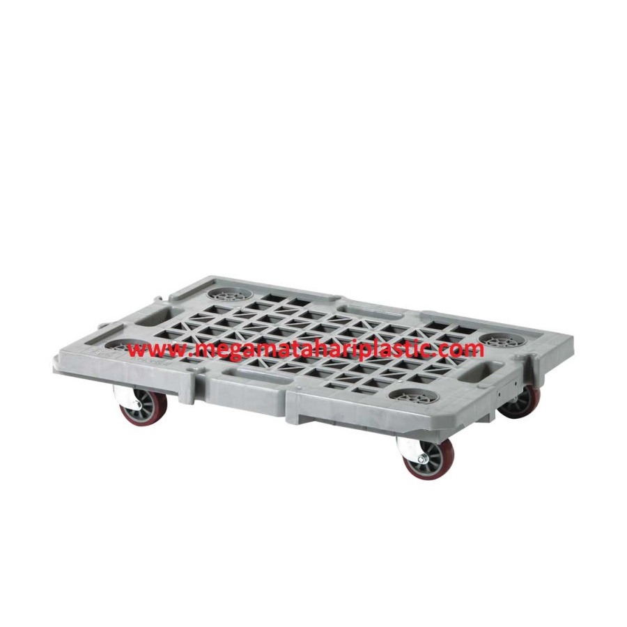 Jual Trolley Container 2468 P68xL49xT13cm Rabbit (Dengan Roda) | Shopee ...