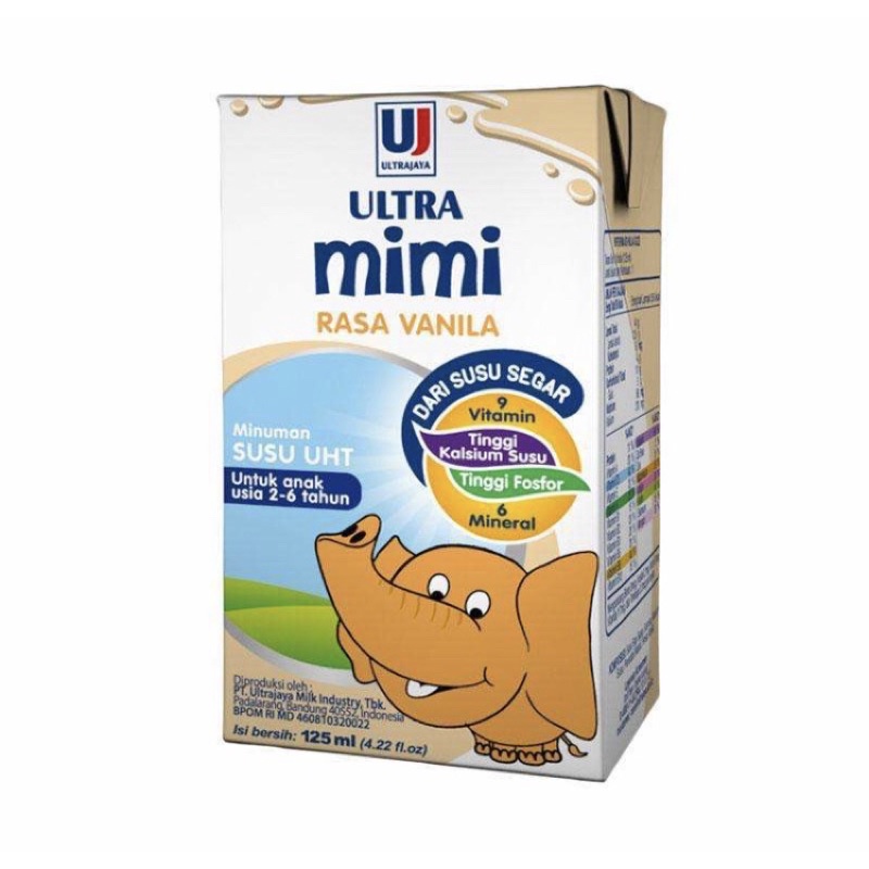 Jual susu ultramimi 125ml (1dus/isi 40 pcs) | Shopee Indonesia