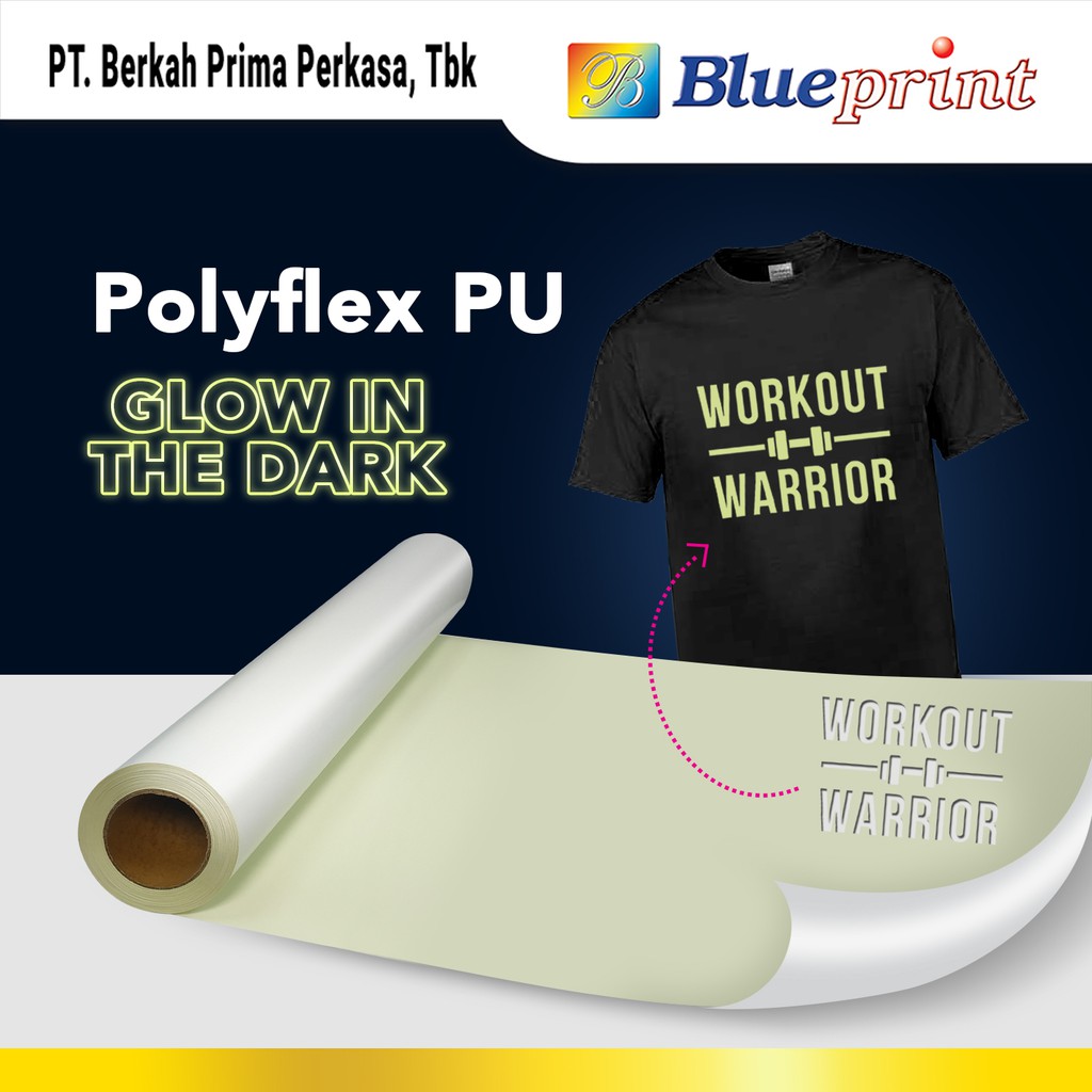 Jual Polyflex PU Glow In The Dark Blueprint BP-FLX1GDK | Shopee Indonesia