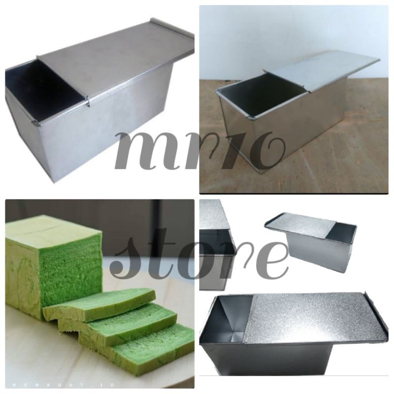 Jual loyang roti tawar tutup/loyang roti tawar polos | Shopee Indonesia