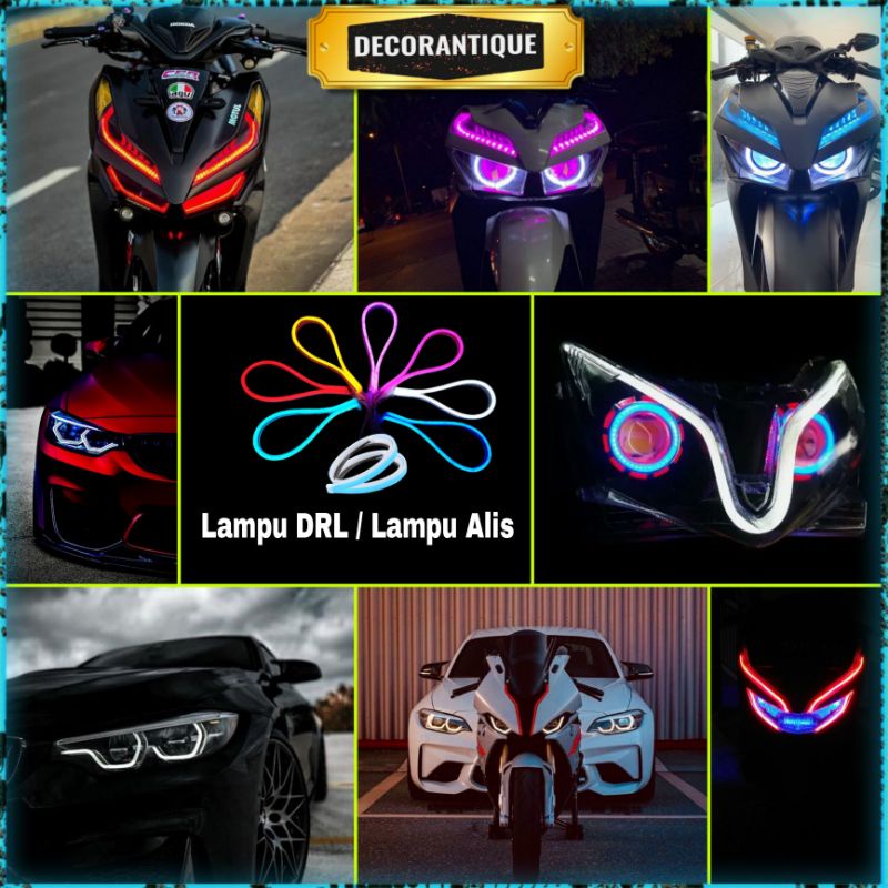 Jual Lampu Alis Motor Mobil Cm Led Drl Beat Vario