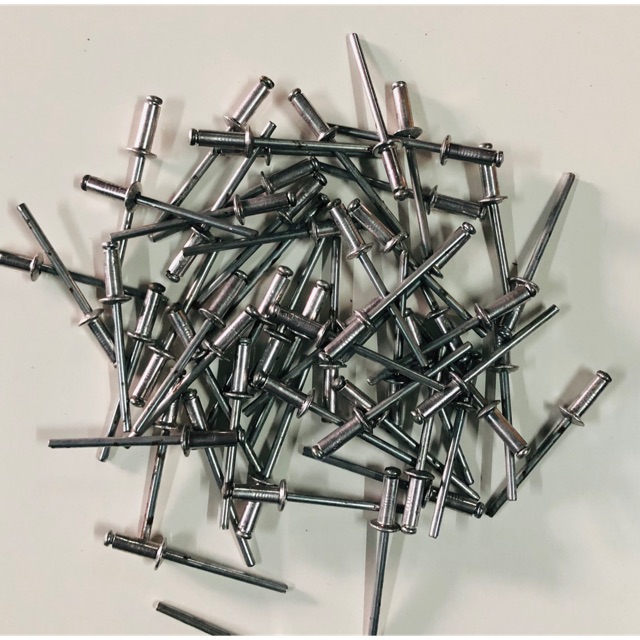 Jual PAKU RIVET 4,8mm x 19mm ISI 50 PCS PER PACK/ BLIND RIVET | Shopee ...