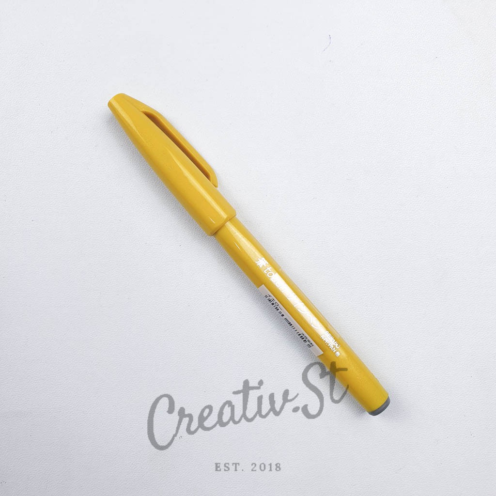 Jual Pentel Fude Touch Brush Sign Pen SES-15C Spidol Kaligrafi | Shopee ...