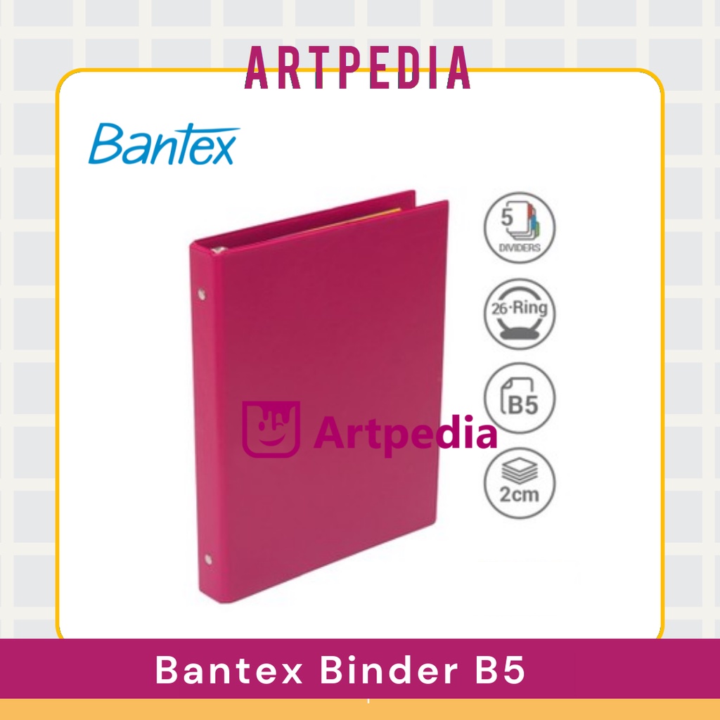 Jual Binder Bantex B5 - Multiring - Buku Binder merk Bantex - Bantex