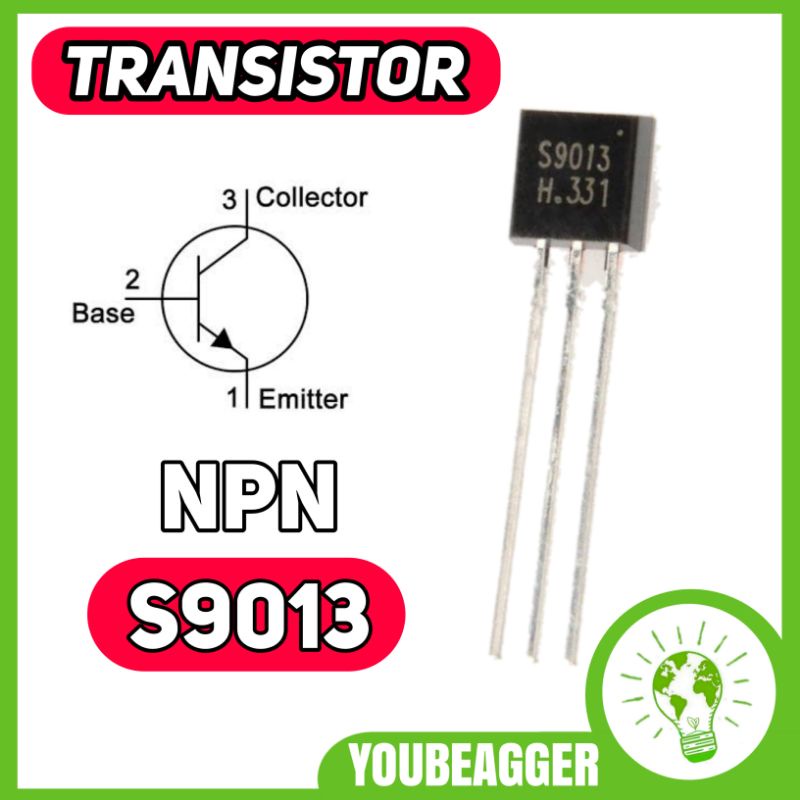 S9013 Transistor Pinout, Datasheet, Equivalent, Uses, And