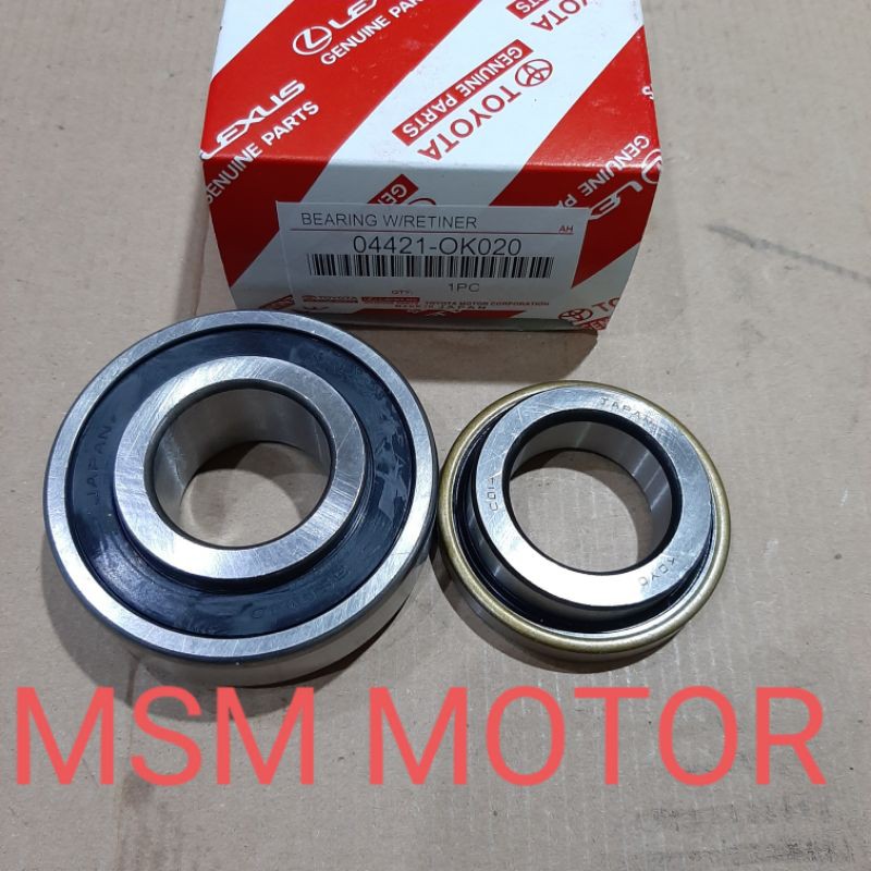 Jual BEARING RODA BELAKANG SET BEARING LAHER KOLAHAR TOYOTA KIJANG ...