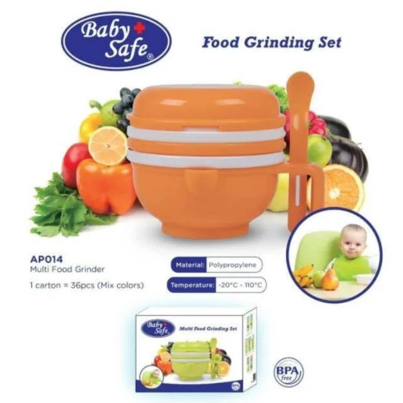 Jual Baby Safe Multi Food Grinding Set | Shopee Indonesia