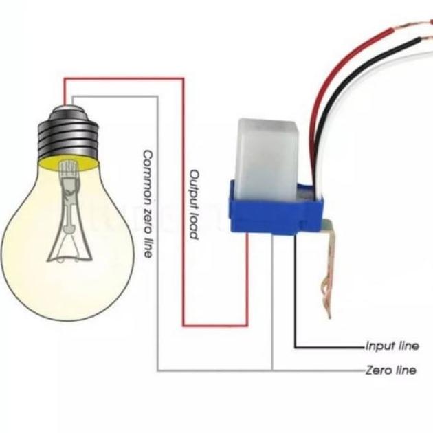 Jual Sensor Cahaya / Photocell / Photo Sensor 3A Model Selcon | Shopee ...