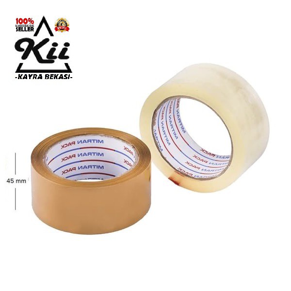 Jual Mitran Pack Lakban Coklat 48mm x 90 Yard - Lakban Isolasi Alat ...