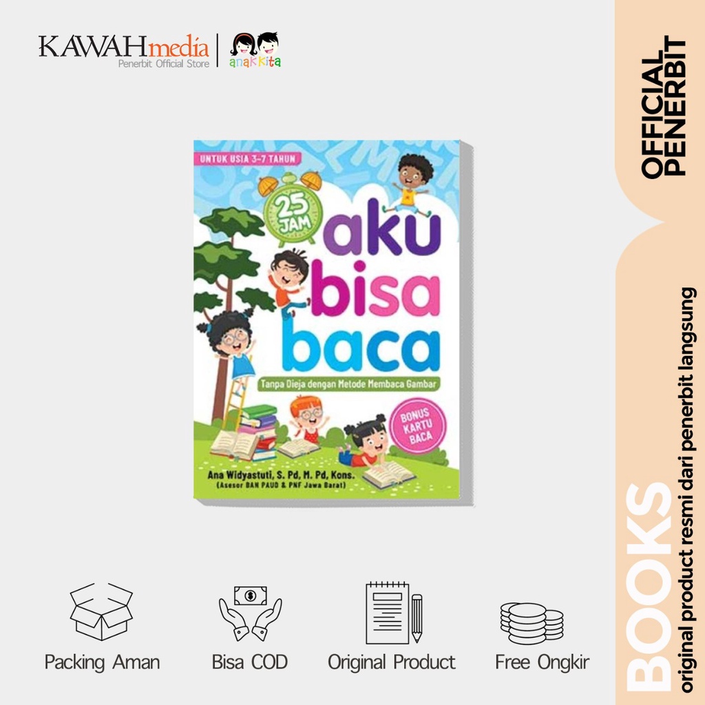 Jual Buku Anak - 25 Jam Aku Bisa Baca Tanpa Dieja Dengan Metode Membaca ...