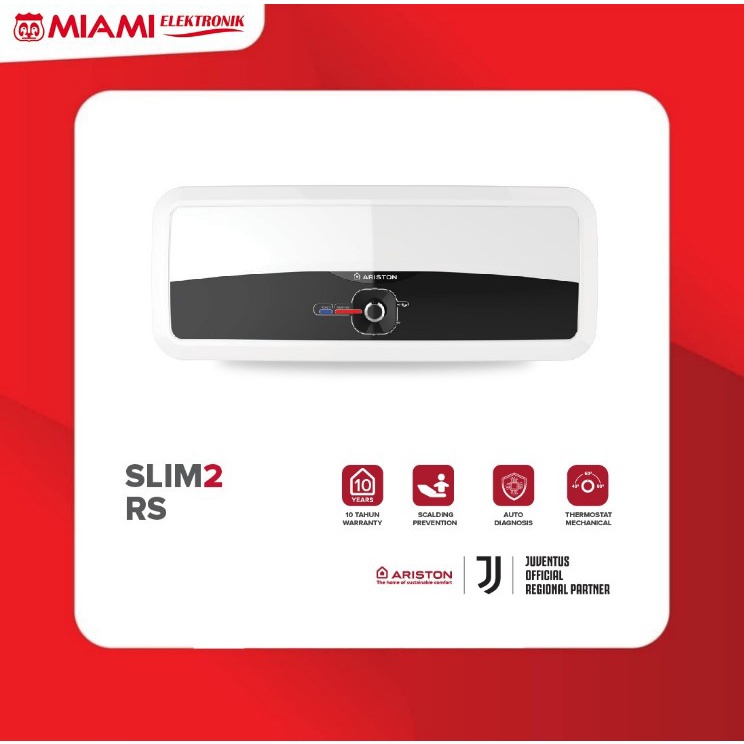 Jual ARISTON Water Heater Slim2 RS 20 Liter 200 Watt / ARISTON Electric