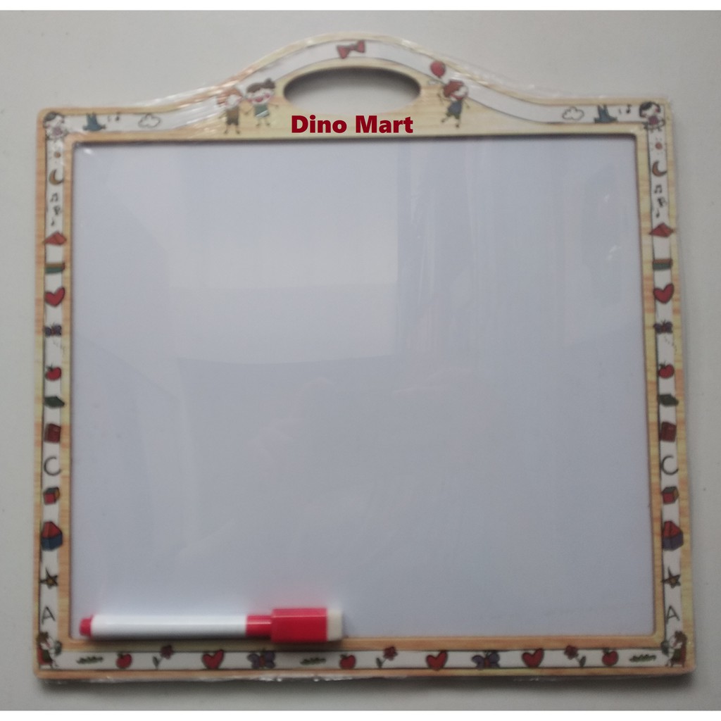 Jual Papan Tulis Putih dengan Huruf dan Bentuk Bangun Ruang | Shopee