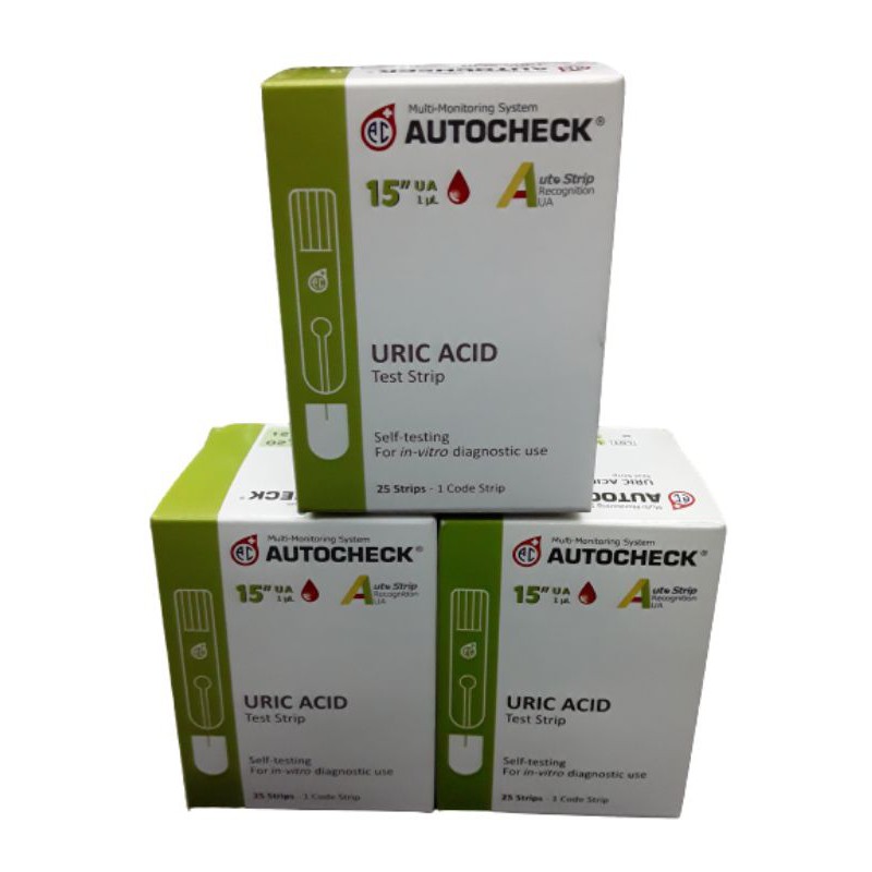 Jual Strip Autocheck Uric Acid Test Strip Shopee Indonesia