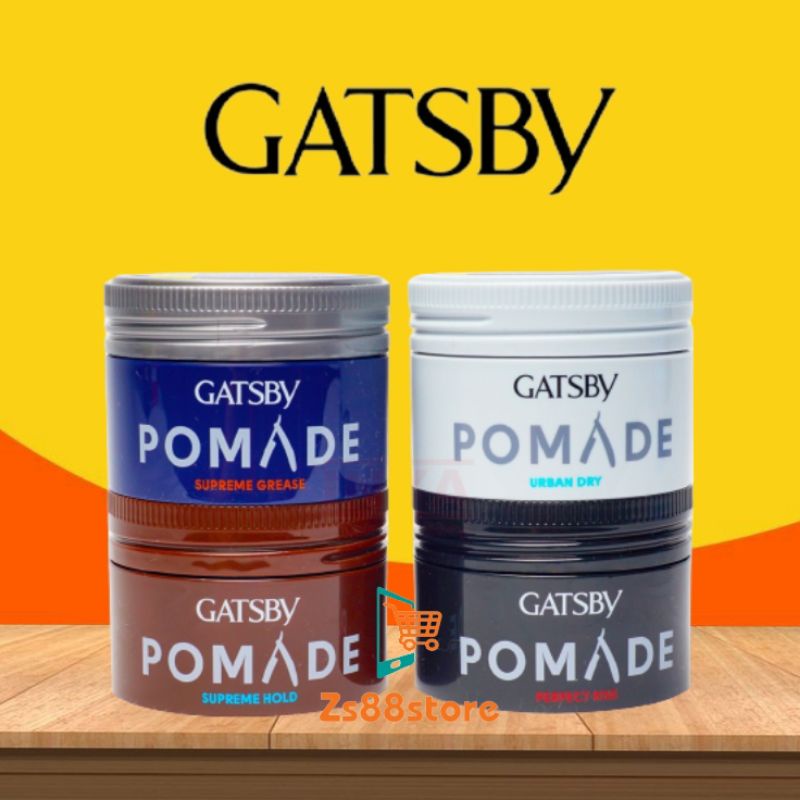 Jual GATSBY Styling Pomade Water Gloss All Variant 30gr 75gr Shopee Indonesia