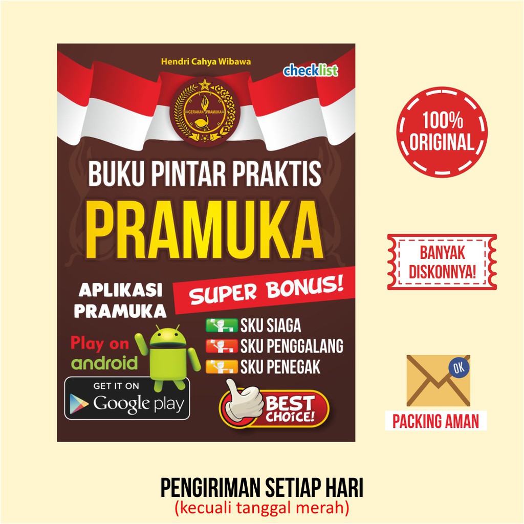 Jual Buku Pintar Praktis Pramuka Bonus SKU Siaga, Penggalang, & Penegak ...