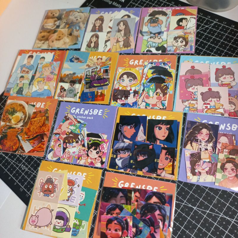 Jual [part 2] sticker pack journal bujo planner deco aesthetic/ sticker