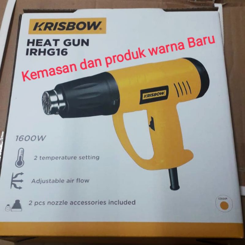 Jual Heat Gun Hot Gun 1600 dan 2000 Watt Krisbow Shopee Indonesia