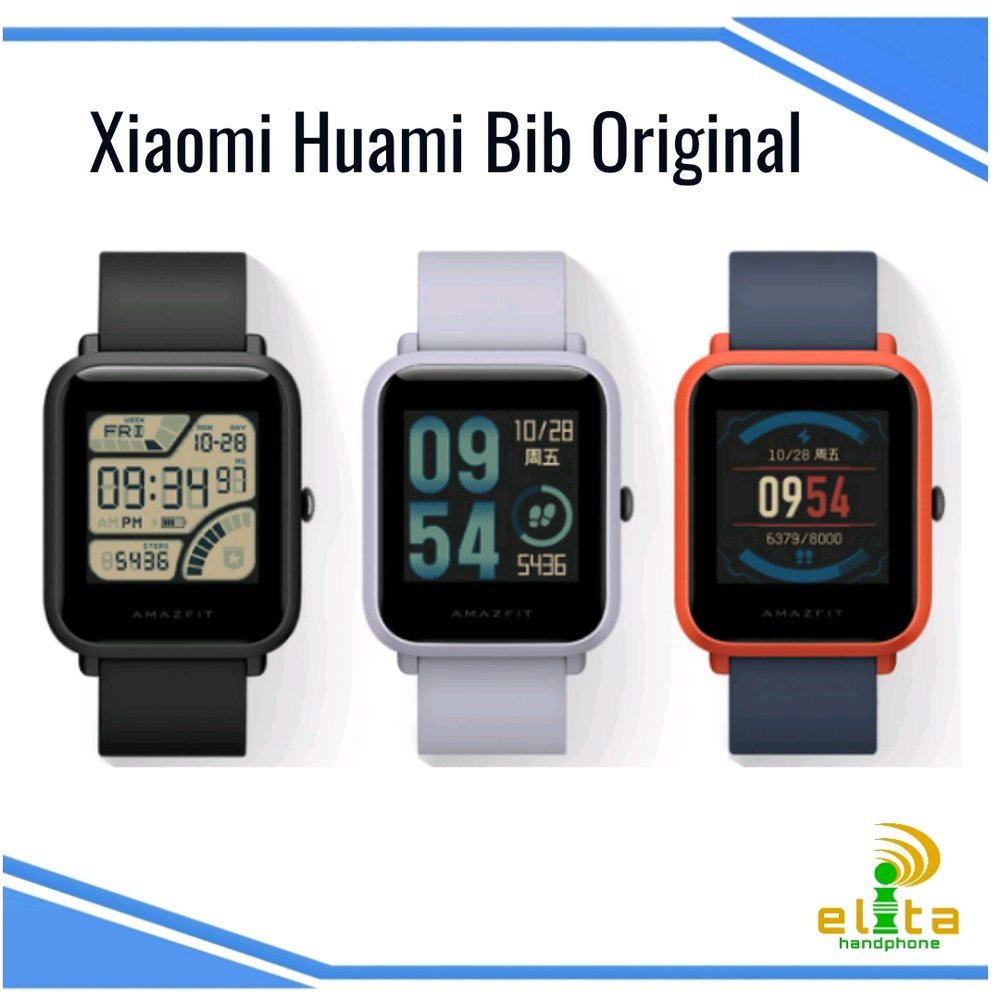 Xiaomi Huami Amazfit Bip Original 100 Persen Smartwatch Jam Pintar Xiaomi  Huami