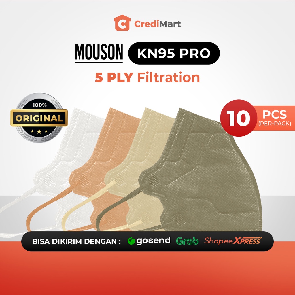 Jual Masker Mouson Kn Pro Pcs Pack Shopee Indonesia