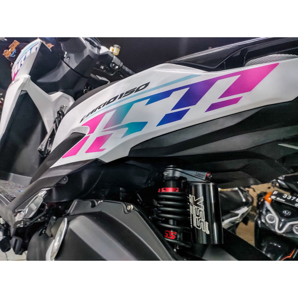 Jual STIKER STRIPING VARIO NEW 2018/2021 125/150 TRANSPARAN CUSTOM
