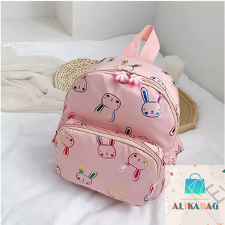 Jual Alika Bag - Tas Ransel Mini Wanita Gambar Bunga Kasual Tas