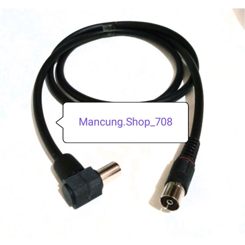 Jual KABEL ANTENA LOOP OUT JACK L / ANTENA MALE TO FEMALE | Shopee ...