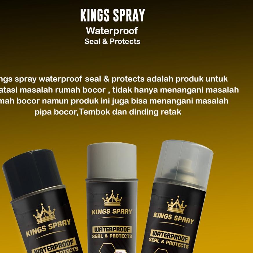 Jual KINGS SEALENT SPRAY SEALENT ANTI BOCOR SATUAN (1PCS) AQUA SPRAY Shopee Indonesia