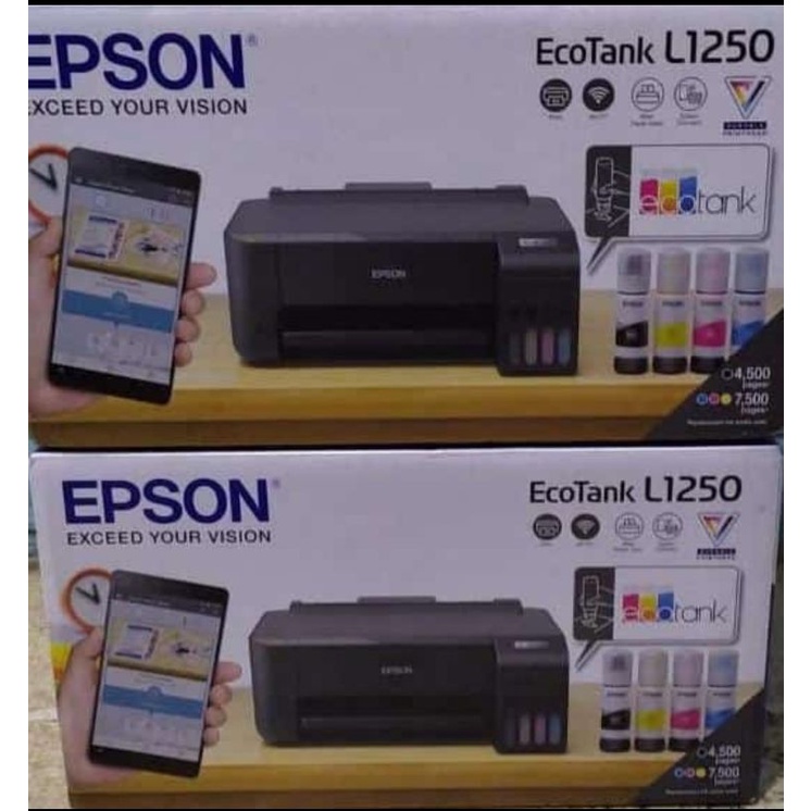 Jual Epson Ecotank L1250 A4 Wi Fi Ink Tank Single Function Printer Print Only Printer Epson 3262