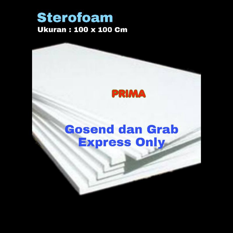 Jual GABUS / STEROFOAM 100 X 100cm (TERSEDIA TEBAL 1cm & 2cm) | Shopee ...