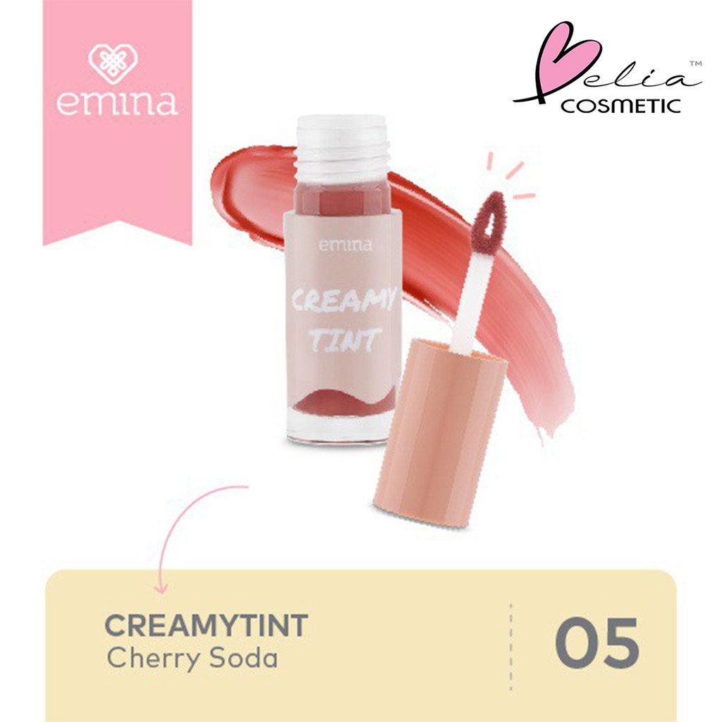 Jual BELIA EMINA Creamy Tint NEW 15 3.6g lip tint creammy emina