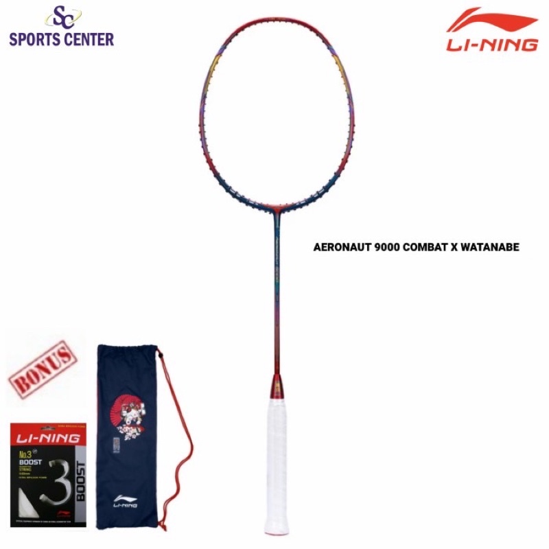 Jual Olympic Raket Badminton LiNing Aeronaut 9000 Combat X Yuta ...