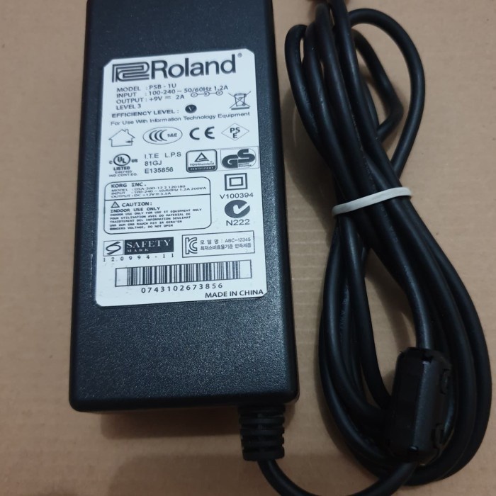vhbw 1x Netzteil Ersatz für Roland PSB-230 EU