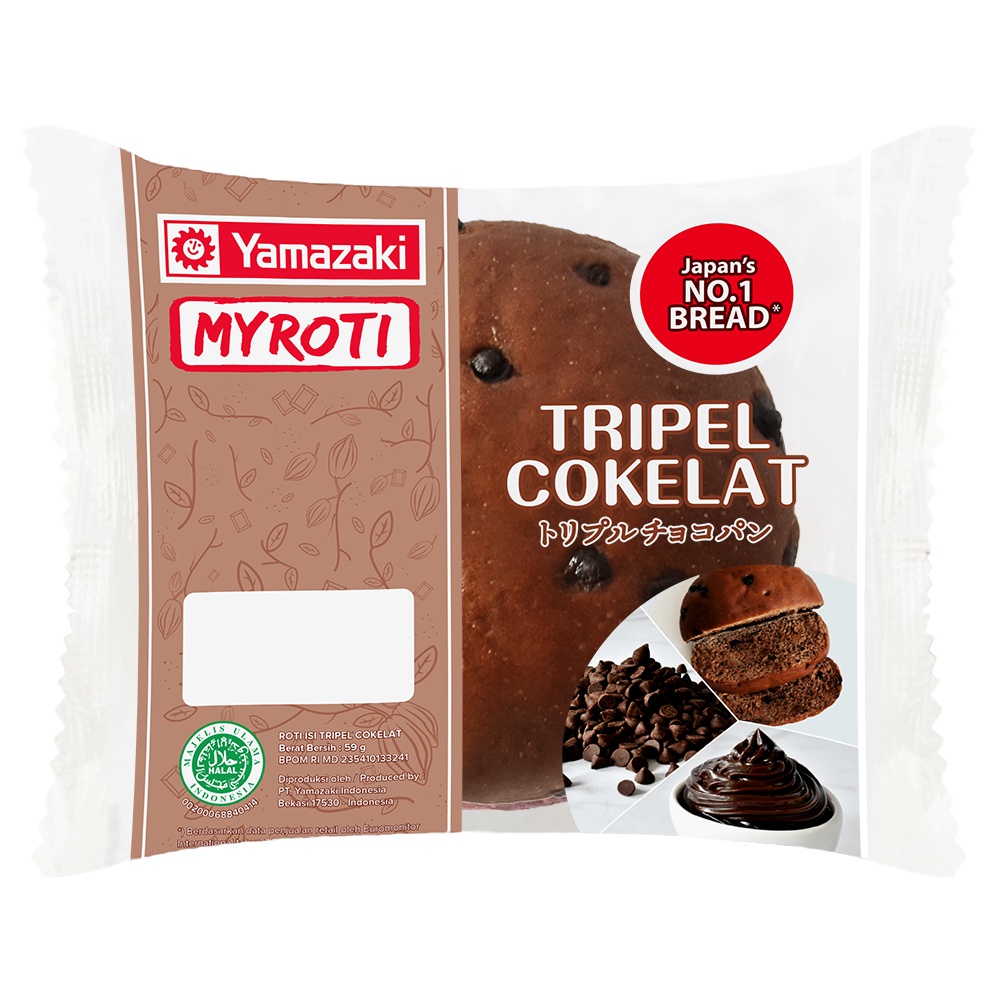 Jual Yamazaki Myroti Roti Isi Triple Coklat Shopee Indonesia