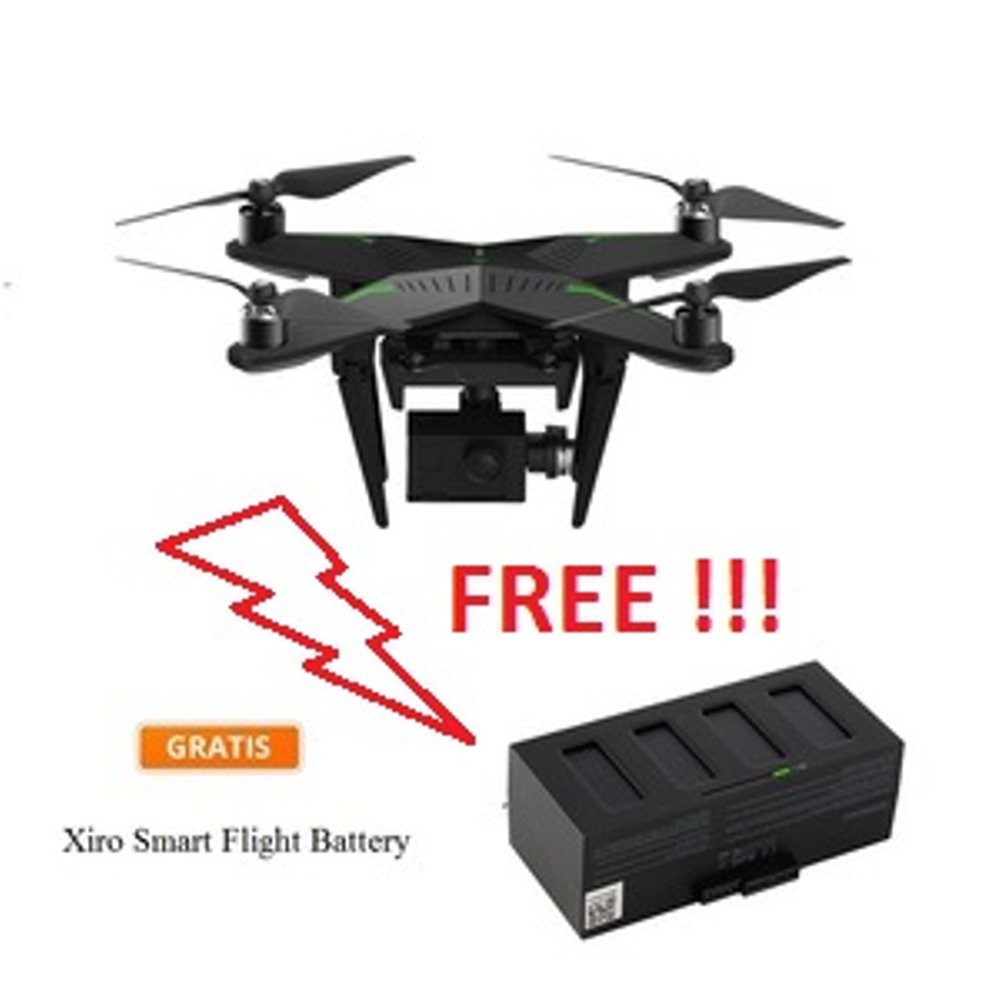 Jual Drone Xiro Xplorer V Free extra battery Terlaris | Shopee Indonesia