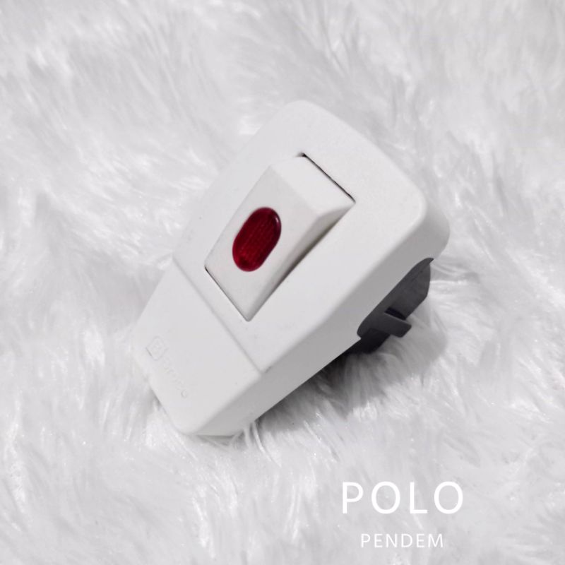 Jual Steker Switch Arde Saklar Lampu Merk Broco Warna Putih | Shopee ...