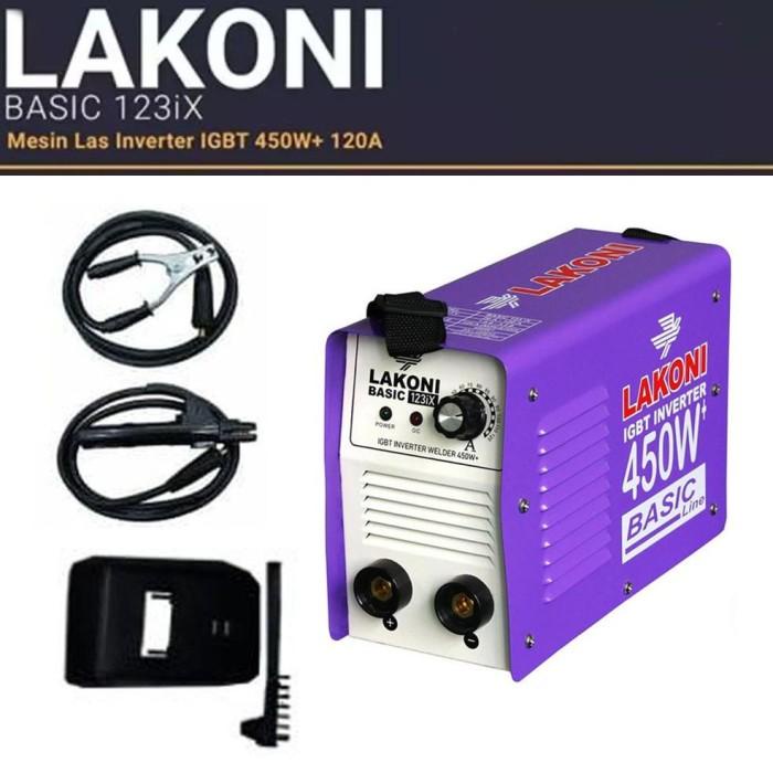 Jual Mesin Las 450w Lakoni Basic 123ix Travo Las Inverter Igbt 450