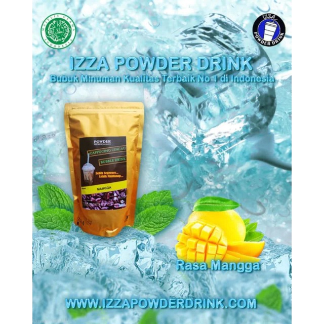 Jual BUBUK MINUMAN RASA MANGGAH/bubuk minuman varian rasa , bubuk ...