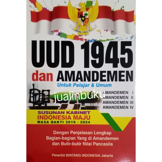 Jual Buku UUD 1945 Dan Amandemen Ukuran A5 | Shopee Indonesia