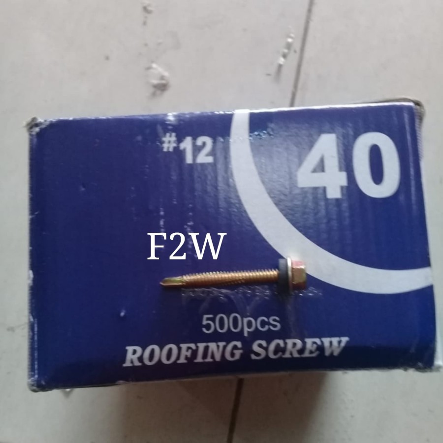 Jual #12X40 BAUT BAJA RINGAN KUNING PLUS + KARET ZOLO #12x40 BAUT ...
