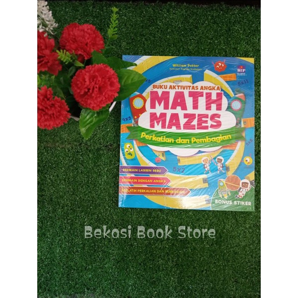 Jual Buku Aktivitas Angka Math Maze Perkalian dan Pembagian | Shopee ...