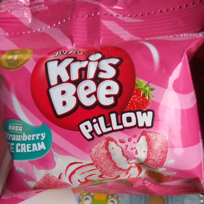 Jual Kris Bee Pillow Snack Krisbee Pillows Renceng Isi 10 Bks X 6 gr ...