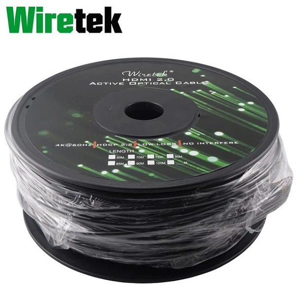 HDMI 2.0 Active Optical Cable 100 meter WIRETEK