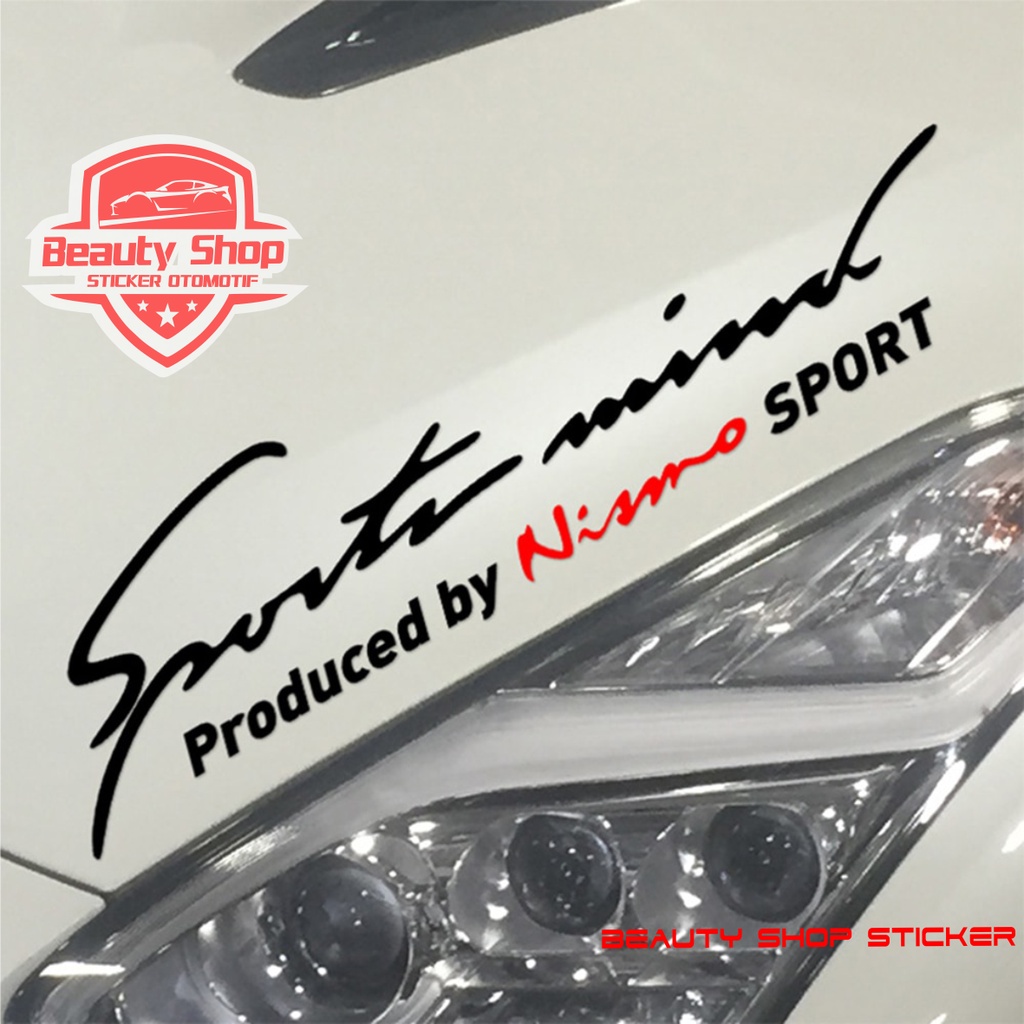 Jual Stiker Sticker Sportmind Nismo Nissan Livina March Xtrail Juke Kick Kap Shopee Indonesia