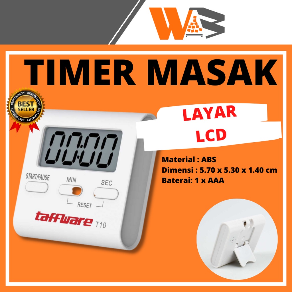 Jual COD Timer Masak Dapur Countdown Digital Alarm Clock | Shopee Indonesia