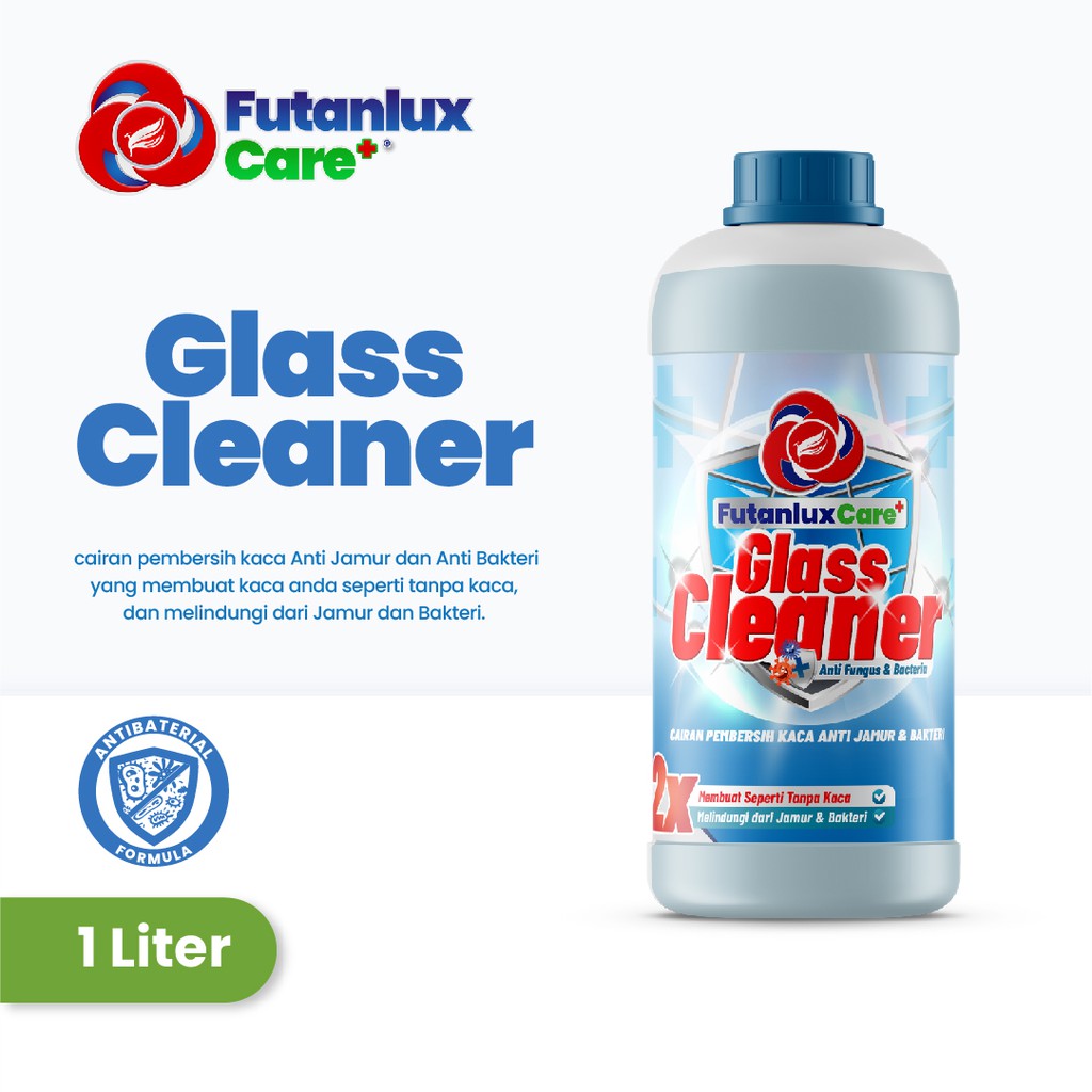 Jual Cairan Pembersih Kaca Futanlux Care Glass Cleaner 1 Liter