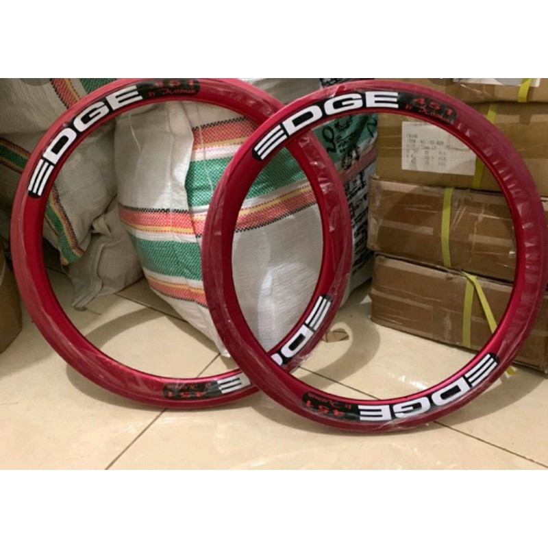 Jual Velg Rims Sepeda EDGE ukuran 20 x 1-3/8 lubang 32 Hole | Shopee ...