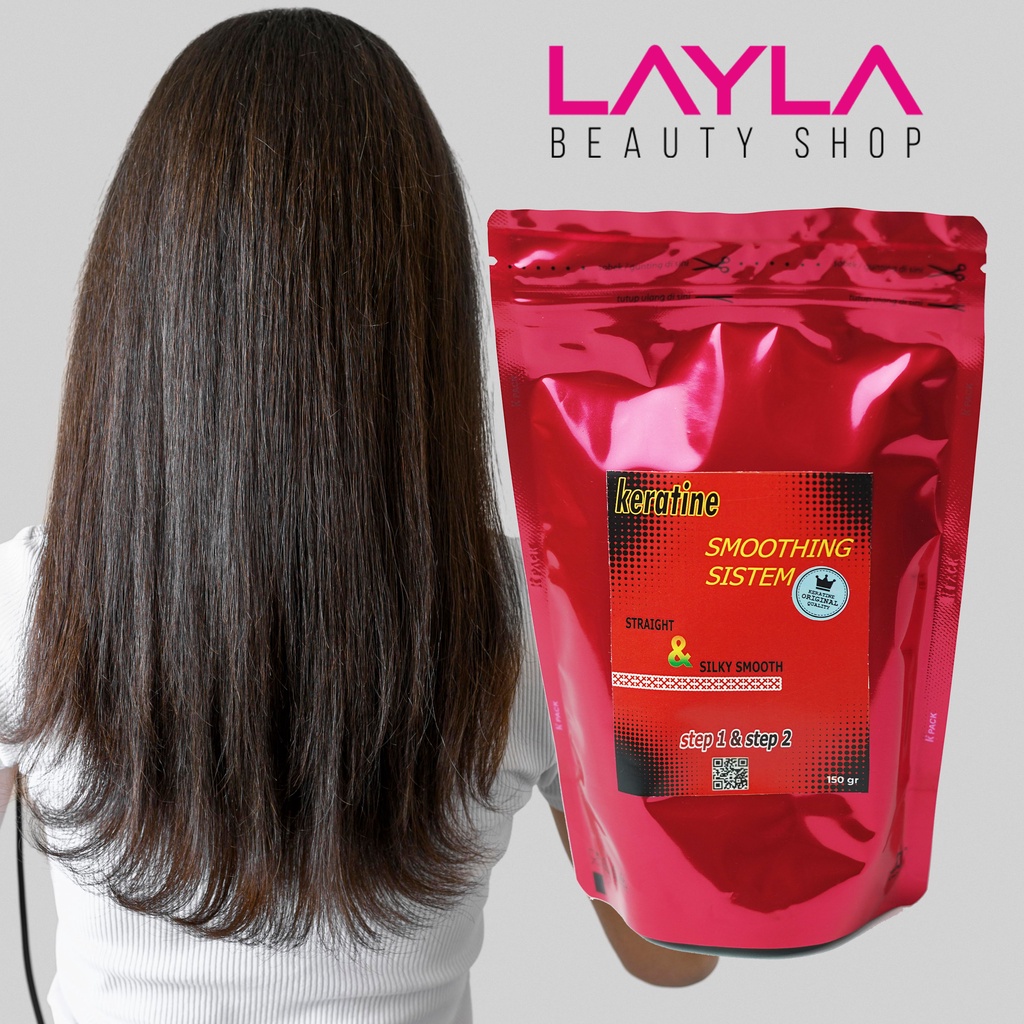 Jual KERATIN SMOOTING SYSTEM / OBAT PELURUS RAMBUT / OBAT SMOOTHING ...