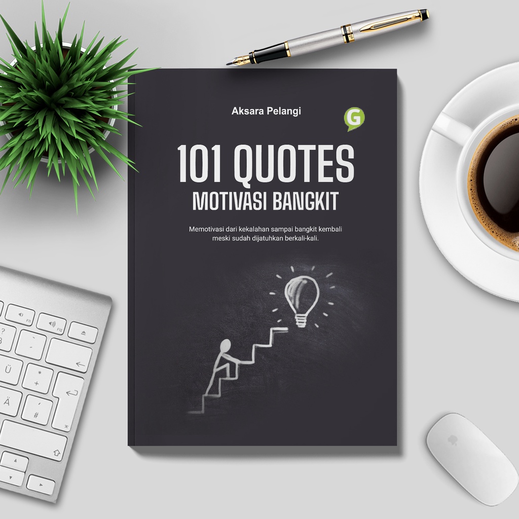 Jual Buku Sastra 101 Quotes Motivasi Bangkit Guepedia | Shopee Indonesia